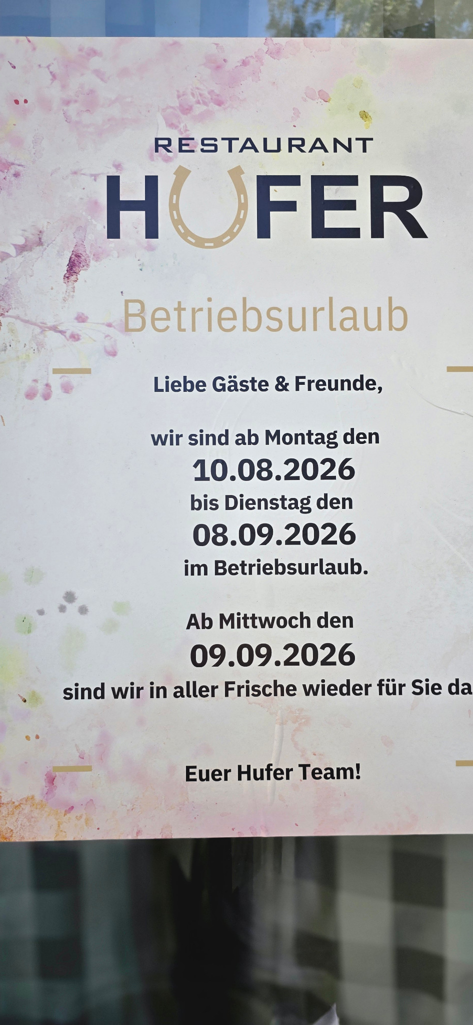 Restaurant Hufer